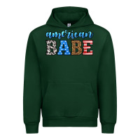 Forest Green american babe Urban Hoodie - HRA Design Shop