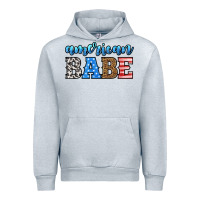 Heather Grey american babe Urban Hoodie - HRA Design Shop
