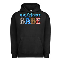 Pigment Black american babe Urban Hoodie - HRA Design Shop