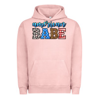 Pigment Salmon american babe Urban Hoodie - HRA Design Shop
