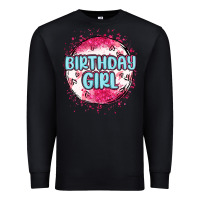 Black birthday girl Premium Sweatshirt - MaliasSmallBusiness