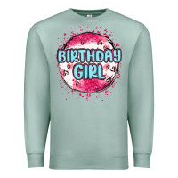 Seafoam birthday girl Premium Sweatshirt - MaliasSmallBusiness