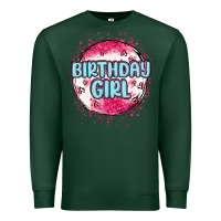 Sports Green birthday girl Premium Sweatshirt - MaliasSmallBusiness