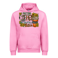 Fuchsia Pink coffee Urban Hoodie - RacoonDesign