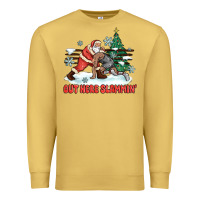 Antique Gold out here slammin' Premium Sweatshirt - MaliasSmallBusiness
