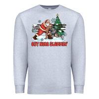 Heather Grey out here slammin' Premium Sweatshirt - MaliasSmallBusiness