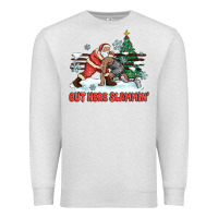 Oatmeal Heather out here slammin' Premium Sweatshirt - MaliasSmallBusiness
