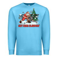 Ocean Blue out here slammin' Premium Sweatshirt - MaliasSmallBusiness