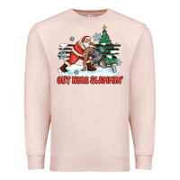 Pale Pink out here slammin' Premium Sweatshirt - MaliasSmallBusiness