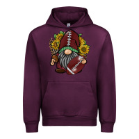 Mauve Wine football gnome Urban Hoodie - RacoonDesign