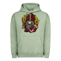Pigment Oil Green football gnome Urban Hoodie - RacoonDesign