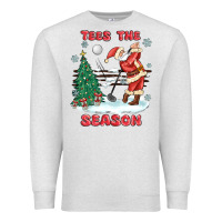 Oatmeal Heather the season golf Premium Sweatshirt - MaliasSmallBusiness