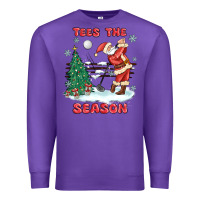Purple the season golf Premium Sweatshirt - MaliasSmallBusiness