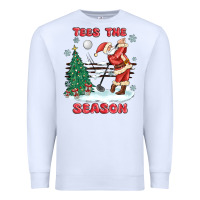 White the season golf Premium Sweatshirt - MaliasSmallBusiness