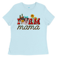 Farm Mama With Pigs Ladies Tee | Teevron