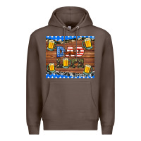 Coffee dad life with beers Premium Hoodie - HRA Design Shop