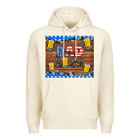 Tofu dad life with beers Premium Hoodie - HRA Design Shop