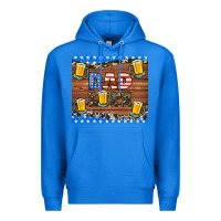 True Royal dad life with beers Premium Hoodie - HRA Design Shop