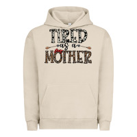 Pigment French Oak tired as a mother Urban Hoodie - CowhideDigitalArt