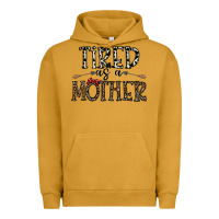 Pigment Peanut Butter tired as a mother Urban Hoodie - CowhideDigitalArt