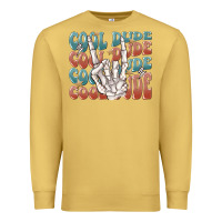 Antique Gold cool dude Premium Sweatshirt - MaliasSmallBusiness