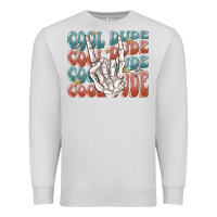 Dove Grey cool dude Premium Sweatshirt - MaliasSmallBusiness