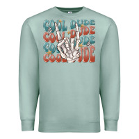 Seafoam cool dude Premium Sweatshirt - MaliasSmallBusiness