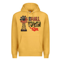 Mustard small town usa Premium Hoodie - CowhideDigitalArt