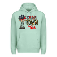 Seafoam small town usa Premium Hoodie - CowhideDigitalArt