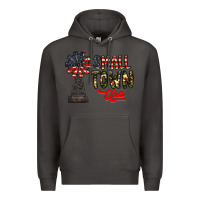 Smoke small town usa Premium Hoodie - CowhideDigitalArt