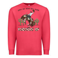 Cardinal when the going gets tough cowboy up Premium Sweatshirt - MaliasSmallBusiness
