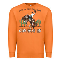 Carrot when the going gets tough cowboy up Premium Sweatshirt - MaliasSmallBusiness