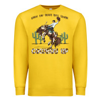 Lemon when the going gets tough cowboy up Premium Sweatshirt - MaliasSmallBusiness