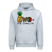 Heather Grey two fruity birthday cutie Urban Hoodie - CowhideDigitalArt