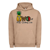 Pigment Burro two fruity birthday cutie Urban Hoodie - CowhideDigitalArt