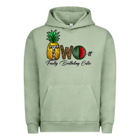 Pigment Oil Green two fruity birthday cutie Urban Hoodie - CowhideDigitalArt
