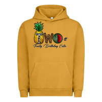 Pigment Peanut Butter two fruity birthday cutie Urban Hoodie - CowhideDigitalArt