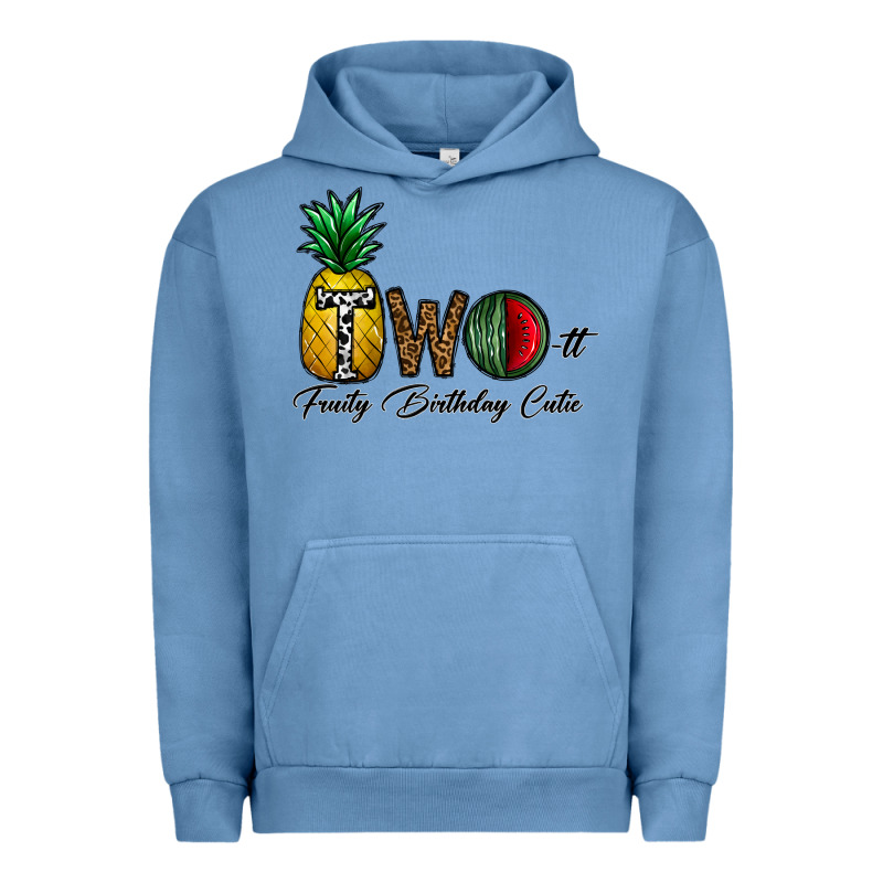 Two Fruity Birthday Cutie Urban Hoodie by CowhideDigitalArt | Teevron