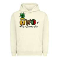Pigment Pistachio two fruity birthday cutie Urban Hoodie - CowhideDigitalArt