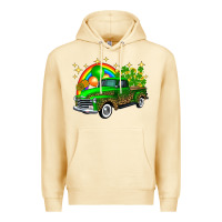 Pina Colada st patricks shamrock gold rainbow balloon candy truck Premium Hoodie - FaDigitalArtStudio