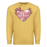 Antique Gold future cowgirl Premium Sweatshirt - MaliasSmallBusiness