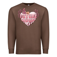 Chestnut future cowgirl Premium Sweatshirt - MaliasSmallBusiness