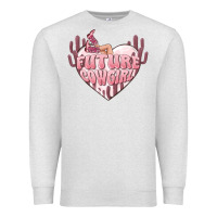 Oatmeal Heather future cowgirl Premium Sweatshirt - MaliasSmallBusiness