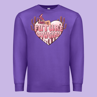 Premium Sweatshirt future cowgirl
