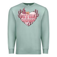 Seafoam future cowgirl Premium Sweatshirt - MaliasSmallBusiness