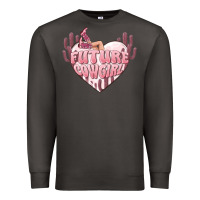 Smoke future cowgirl Premium Sweatshirt - MaliasSmallBusiness