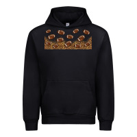 Black leopard american football libbey glass Urban Hoodie - HRA Design Shop