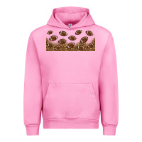 Fuchsia Pink leopard american football libbey glass Urban Hoodie - HRA Design Shop