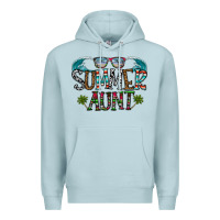 Blue Mist summer aunt Premium Hoodie - CowhideDigitalArt