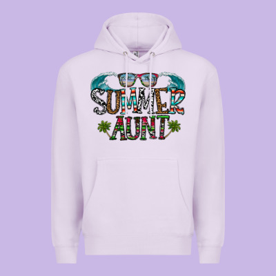 Summer Aunt Premium Hoodie Designed By Cowhidedigitalart